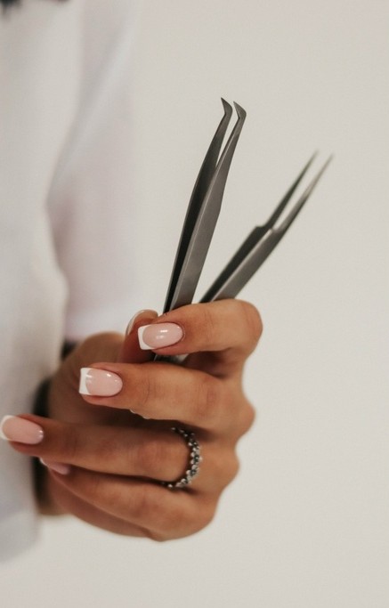 Адаптированное наращивание ресниц